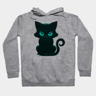 Tiffany Cat | Angry cartoon kitten | Chantilly breed Hoodie